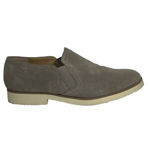 Franco Sarto Gray Suede Slip On Loafer Flats Women's Size 8M